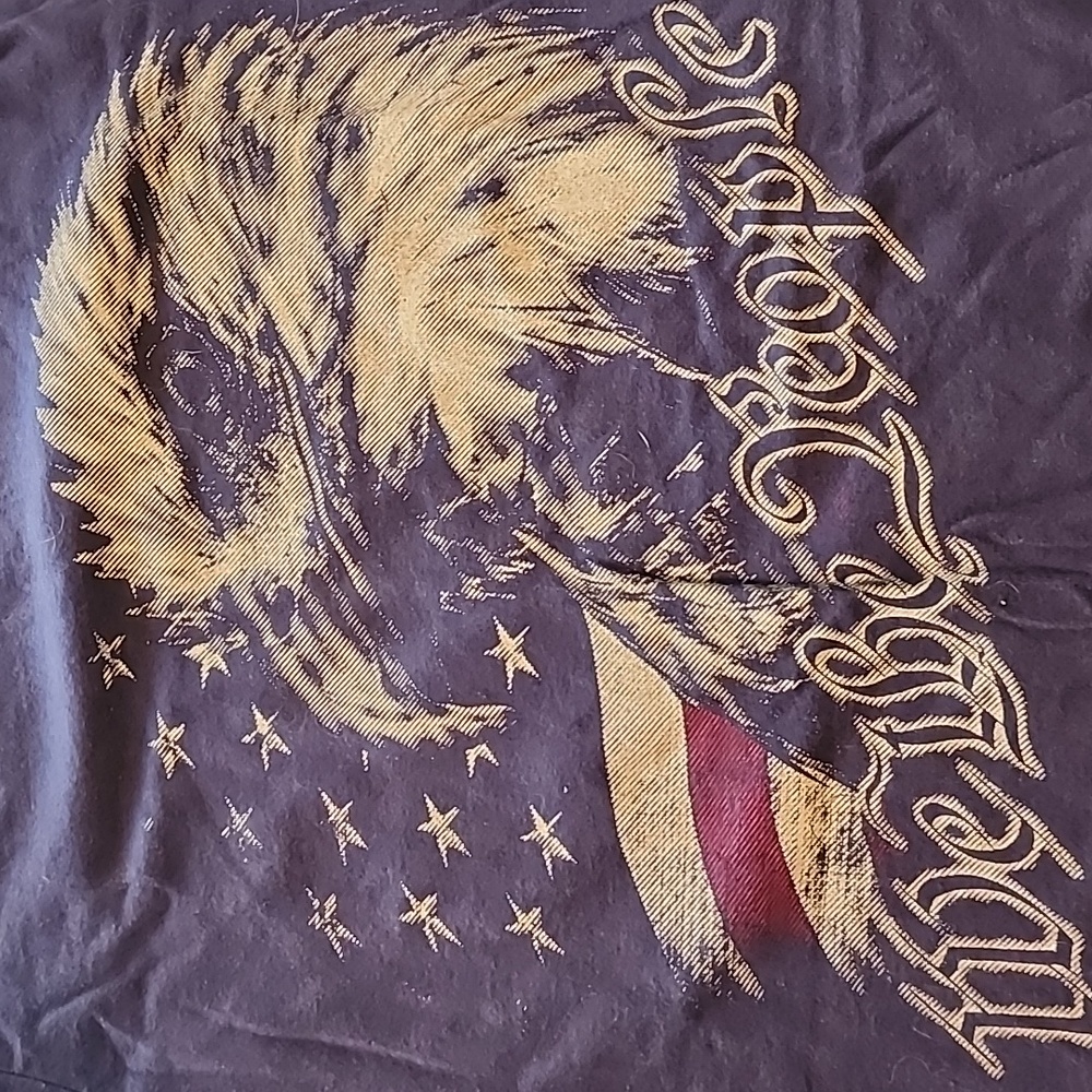 Grunt Style women's XXL tshirt navy blue We the People